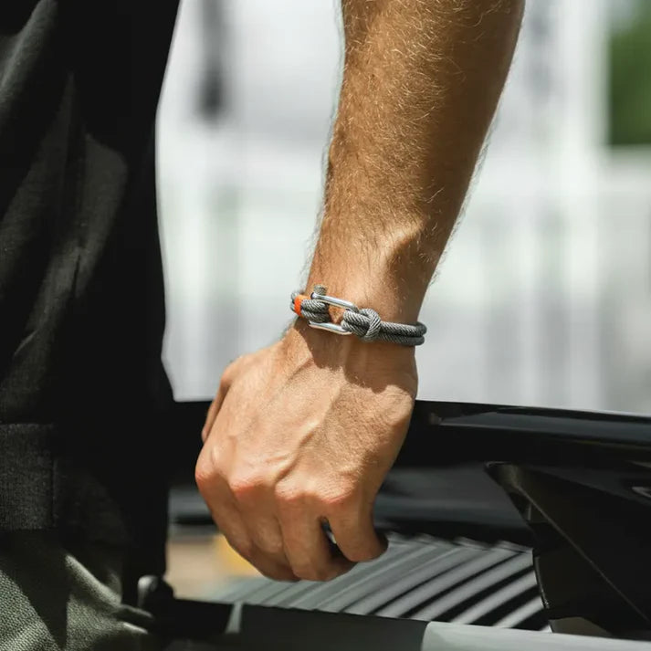 Auren Strand Bracelet – Slate Gray