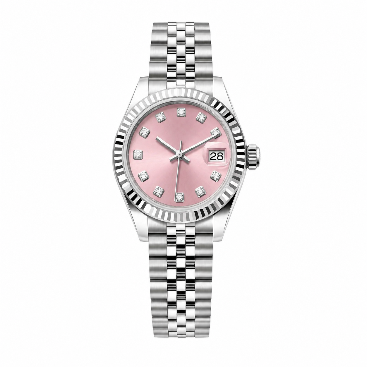 Classic Lady-Datejust "Pink Diamond" 28 mm